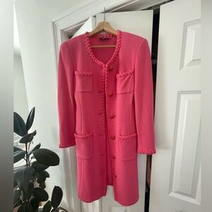 St. John - Pink Knit Jacket